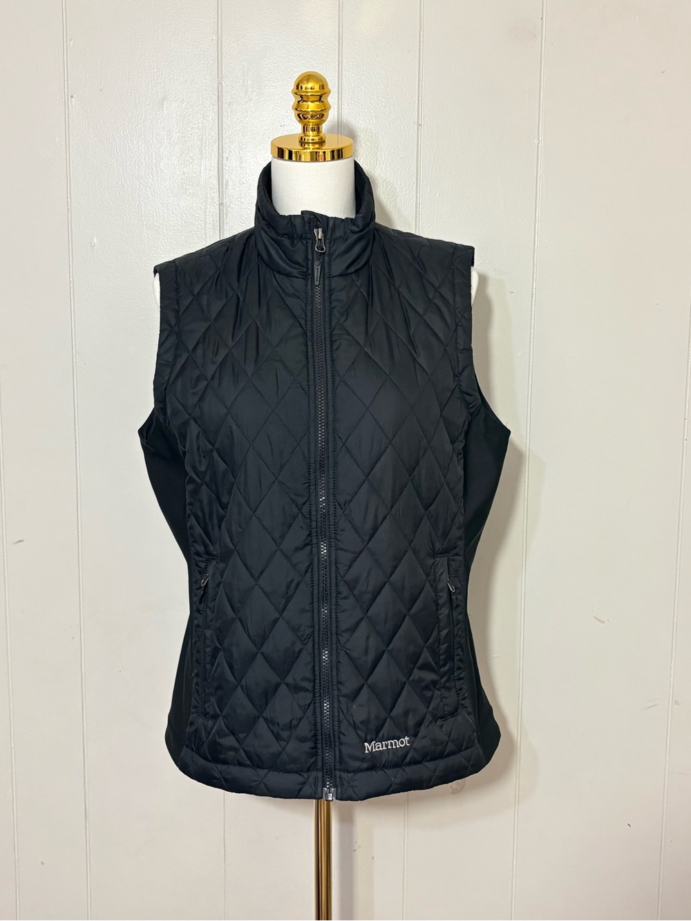 Marmot Kitzbuhel Women’s Quilted Insulated Vest Black Size L